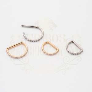 PIERCING ARGOLA CLICKER D CRAVEJADO