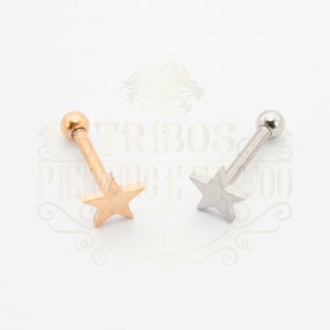 PIERCING BARBEL RETO ESTRELA
