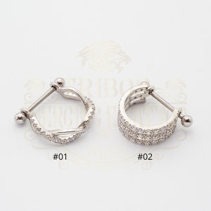 PIERC. D ARGOLA CONCH CRAVEJADA BANHADA