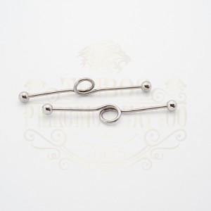 PIERCING TRANSVERSAL MEIO CURVADO