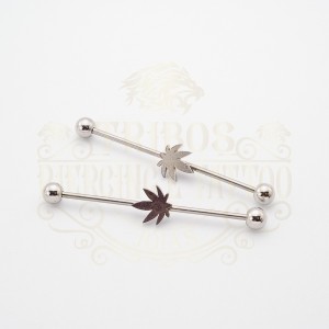 PIERCING TRANSVERSAL FOLHA