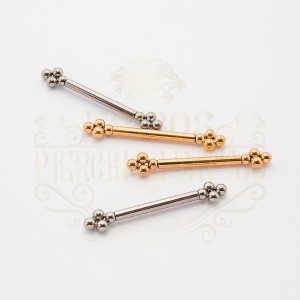 PIERCING MAMILO QUATRO BOLL LATERAL