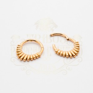 PIERCING ARGOLA CLICKER PIRAMIDAL