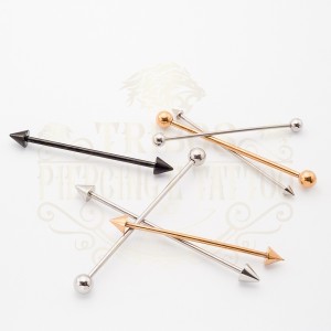 PIERCING TRANSVERSAL AÇO TRADICIONAL