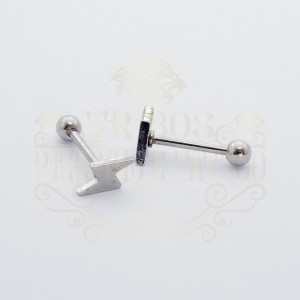 PIERCING TRAGUS RAIO LISO AÇO