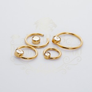 PIERCING ARGOLA CAPTIVE TITÂNIO