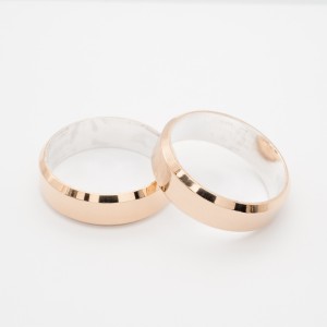 ALIANÇA MOEDA ITALIANA 6 M.M RETA POR DENTRO